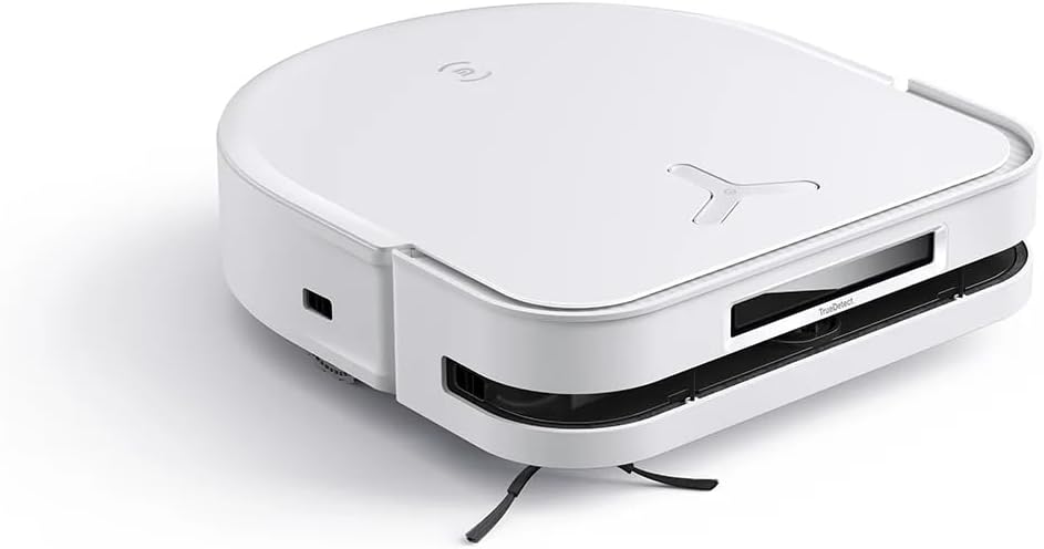 ECOVACS DEEBOT X5 OMNI ROBOT CLEARDER CU FUNCTIE MOP 12800PA ROBOT CLEARDER ZEROTANGE Technology Truedge TM Edge Mopping 70  C Spalare de apa calda ridicare automata a MOP