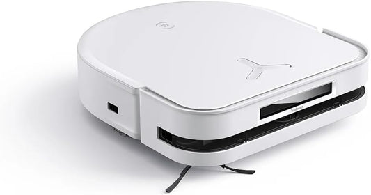 ECOVACS DEEBOT X5 OMNI ROBOT CLEARDER CU FUNCTIE MOP 12800PA ROBOT CLEARDER ZEROTANGE Technology Truedge TM Edge Mopping 70  C Spalare de apa calda ridicare automata a MOP