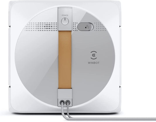 ECOVACS Winbot W1 Pro Windows Robot de curatare a ferestrelor panouri inteligente pentru ferestre Curatand cu Win SLAM 30 tehnologie de pulverizare incrucisata planificare de curatare 2800 PA tehnologie de detectare a marginilor control aplicatie