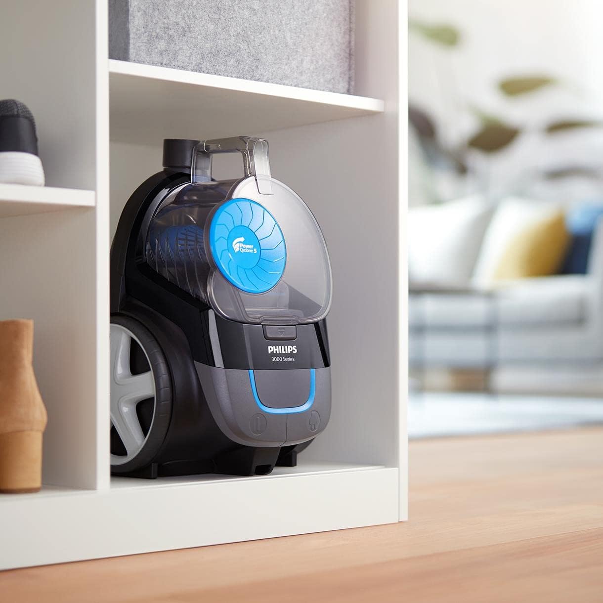Aparate interne Philips FC933109 Vidica voluminoasa PowerPro Compact 900W 15 L Volum de praf perie integrata Negru