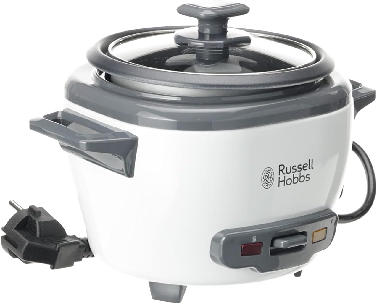Russell Hobbs Reiskocher Mini Small 04L functie de detinere oala de gradina antiaderenta lingura de orez si ceasca de masurare ideala de asemenea pentru quinoa si cuscus incalzire de orez 27020-56