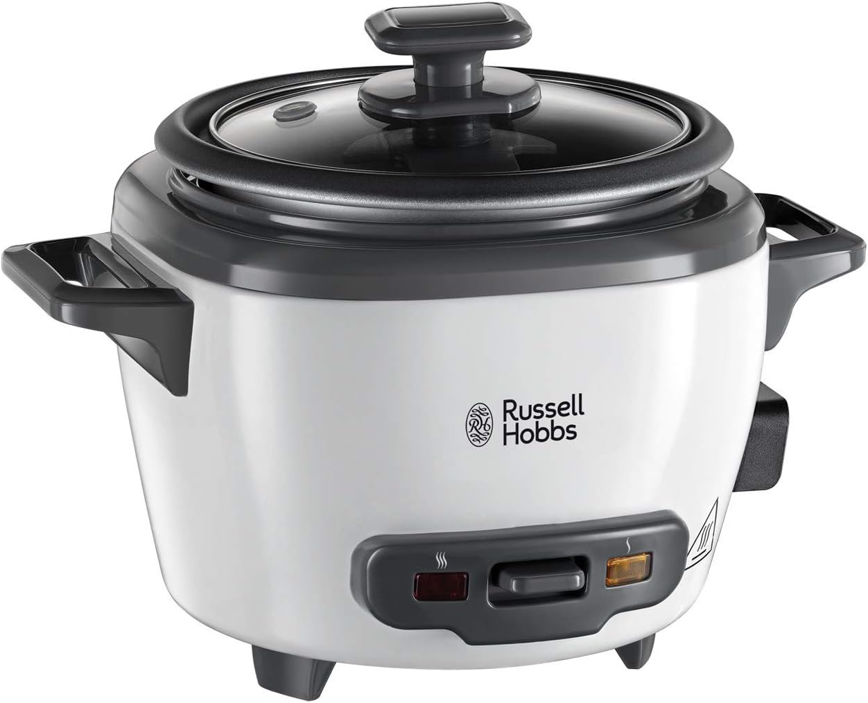 Russell Hobbs Reiskocher Mini Small 04L functie de detinere oala de gradina antiaderenta lingura de orez si ceasca de masurare ideala de asemenea pentru quinoa si cuscus incalzire de orez 27020-56
