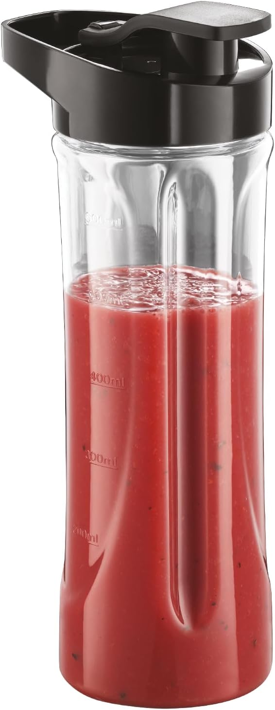 Russell Hobbs Mixer-Litmier si Smoothie Maker pentru a merge 23500 rpm motor de putere incl Recipientul de amestec 1x 600ml BPA fara BPA masina de spalat vase si break-rezistent incl Decker Shooter otel inoxidabil 23472-56
