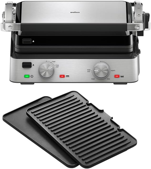 Brown Multigrill 7 CG7020 3-in-1 Contact Grill BBQ  Cuptor Zona mare de gratar 12 burgeri 2000W 230  Sura de spalat vase Plancha  Grill Base Fatty Base Electric Indoor Electric